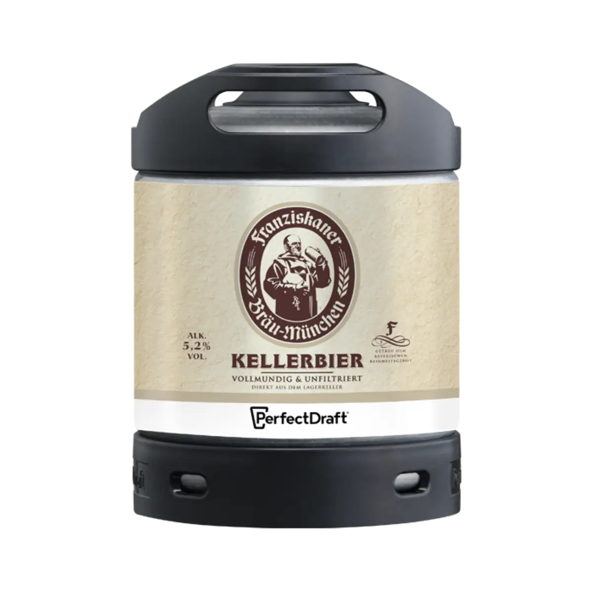 PerfectDraft Franziskaner Kellerbier 6L Keg 1 PerfectDraft Franziskaner Kellerbier 6L Keg