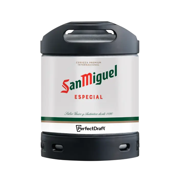 PerfectDraft San Miguel Especial 6L Keg 1 PerfectDraft San Miguel Especial 6L Keg