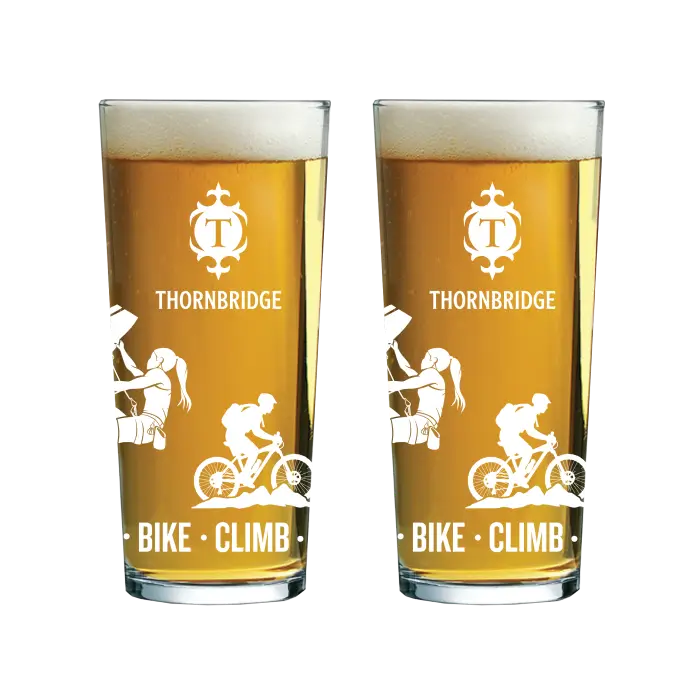 Thornbridge Pint Glass Pack (2 Glasses) 1 Thornbridge Pint Glass Pack (2 Glasses)