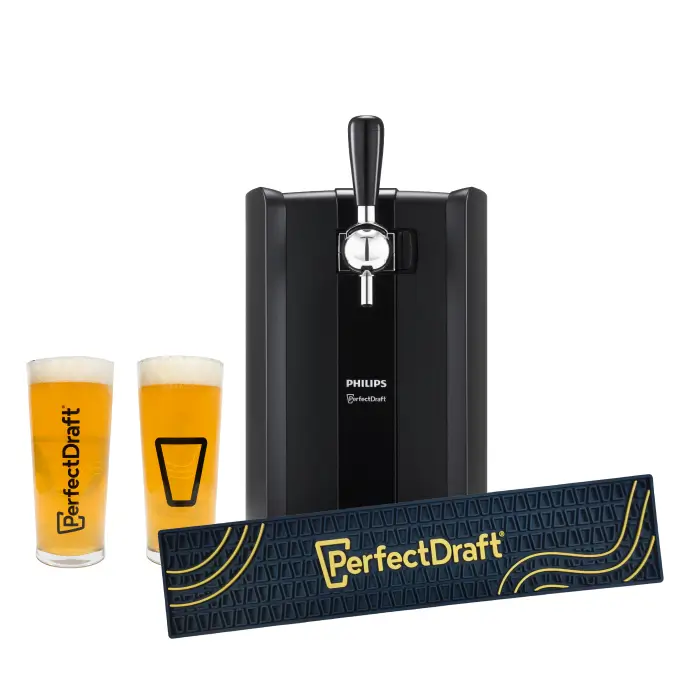 PerfectDraft Black Machine & Merchandise Bundle 1 PerfectDraft Black Machine & Merchandise Bundle