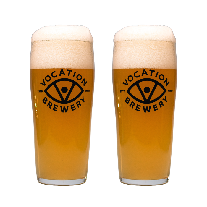 Vocation Billy Pint Glass Pack (2 Glasses) 1 Vocation Billy Pint Glass Pack (2 Glasses)
