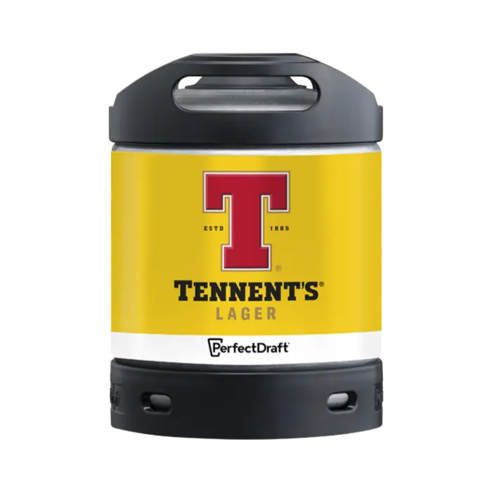 Tennent's Lager Keg Pack (2 or 3 Kegs) 2 Tennent's Lager Keg Pack (2 or 3 Kegs)