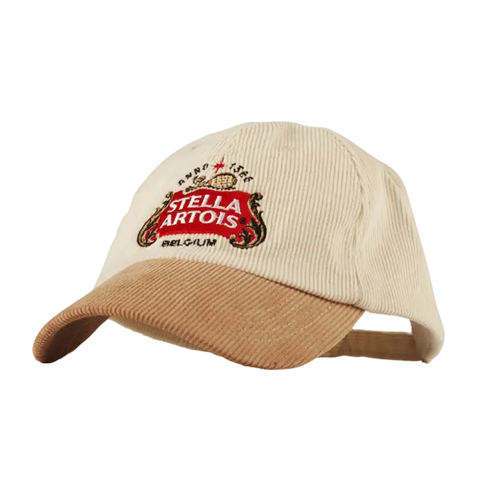 Stella Artois Corduroy Logo Cap